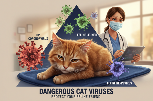 Three dangerous cat viruses FIP, FCoV, and calicivirus — early detection guide by FIP Cure Plus