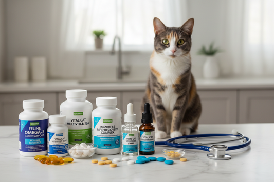 Vitamins and supplements supporting FIP treatment in cats — FIP Cure Plus guide