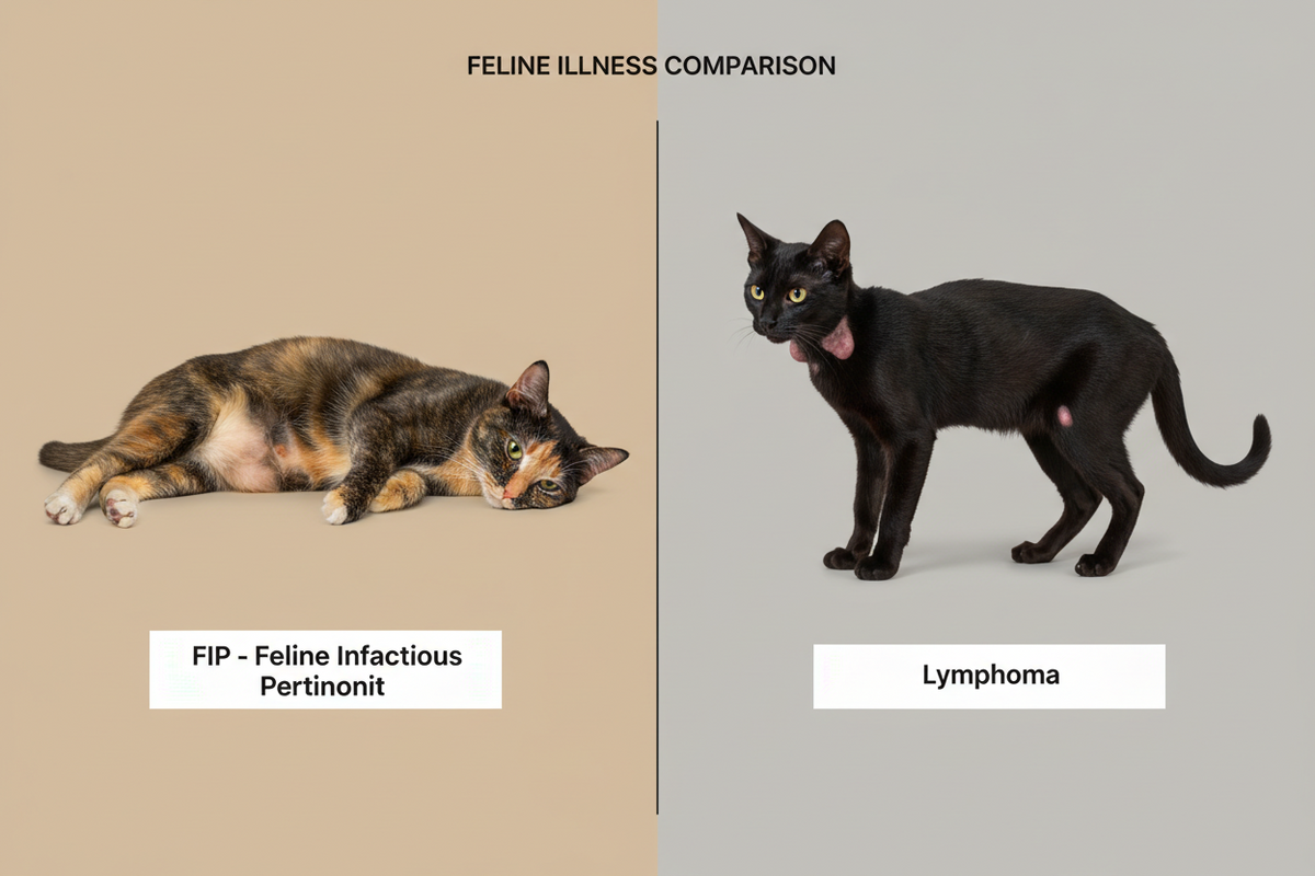 FIP vs Lymphoma in Cats: How to Tell the Difference